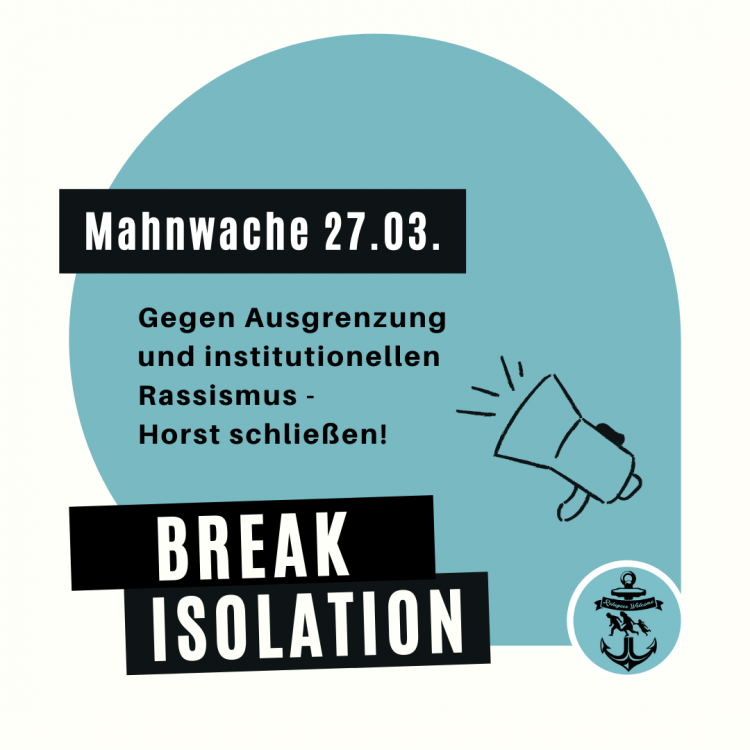 Break Isolation - Mahnwache 27.03.22