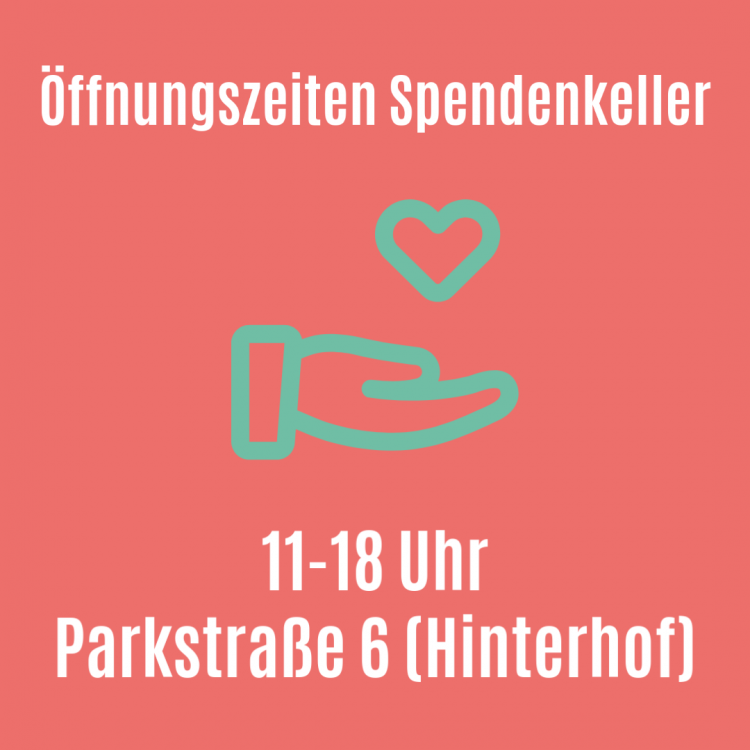 Rostock Hilft - Spendenzeiten Spendenkeller Parkstr.6
